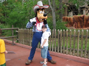Oh yeah, he was excited for Goofy